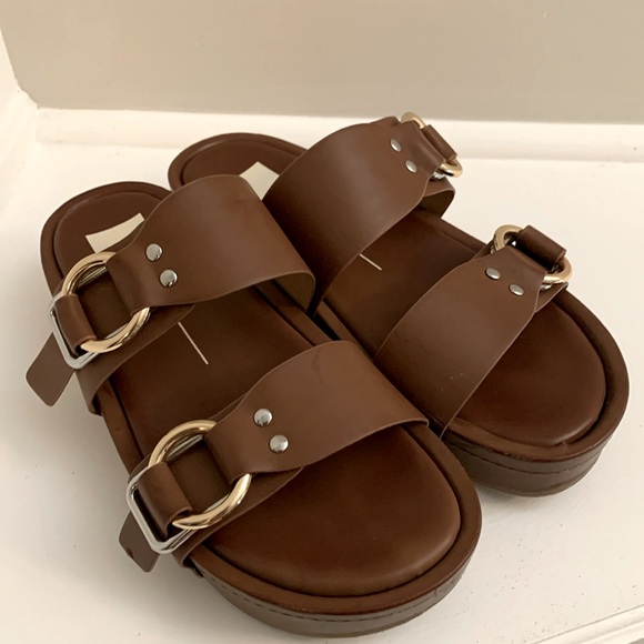 Dolce Vita CiCi Brown Slide sandals ❤️ - Picture 2 of 6